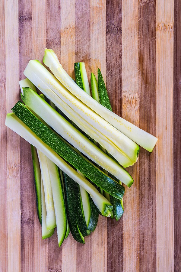 Gesunder Zucchini Snack