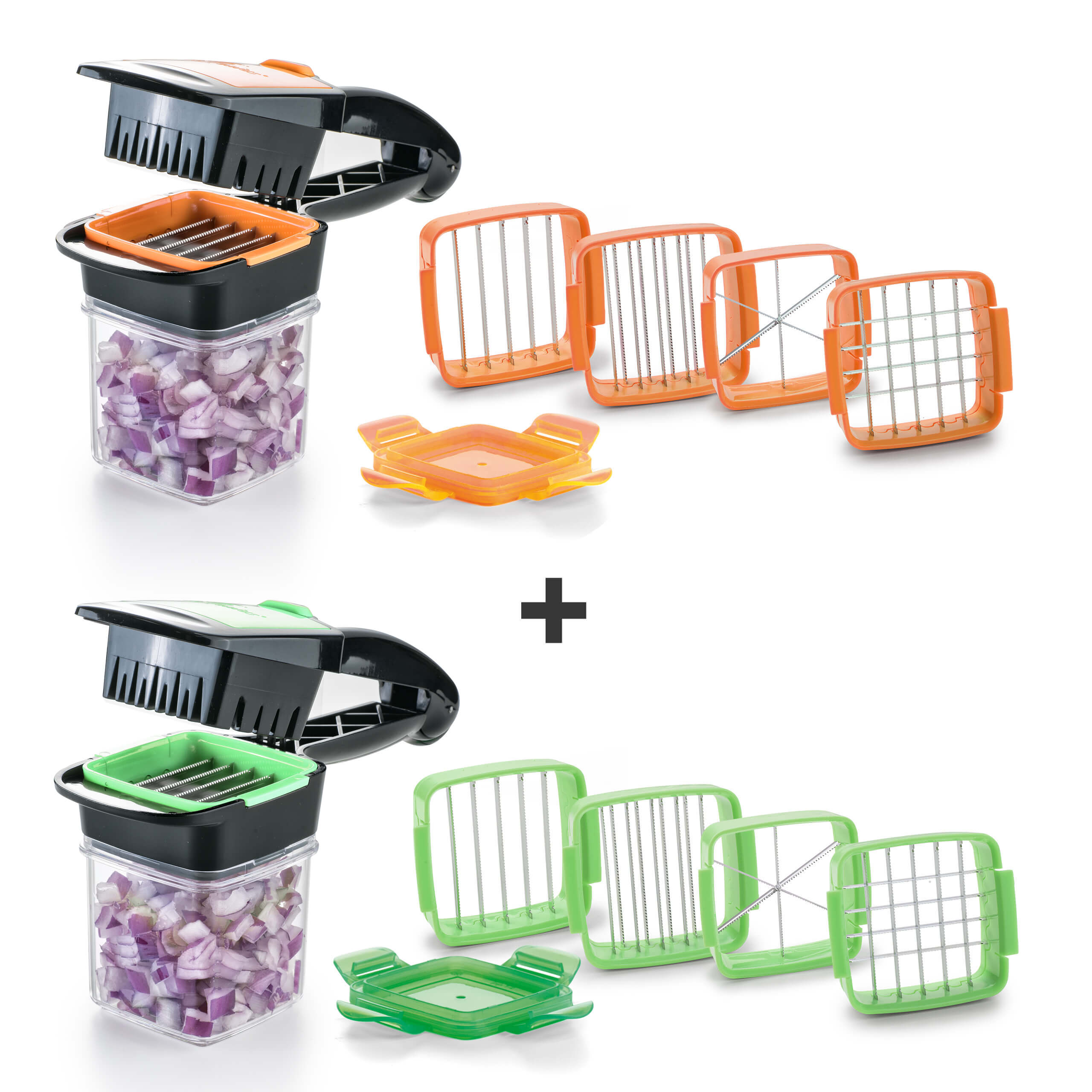 Nicer Dicer Quick Set 14 Pcs Incl 2nd Set Free